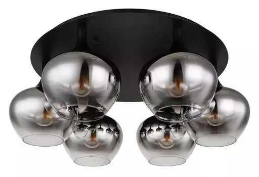 Потолочный светильник Globo, 65x25,5 см, черный