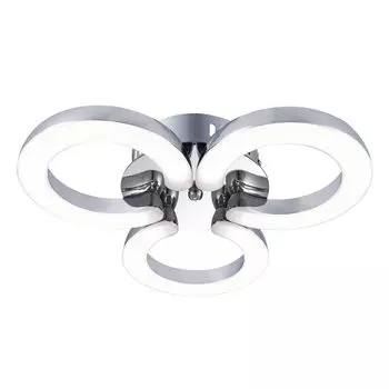 Потолочный светильник Globo Dl хром, 1Xled 42500-3 Globo Lighting, серебро