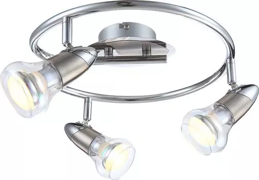 Потолочный светильник Globo Lorde 54537-3 Globo Lighting, серебро