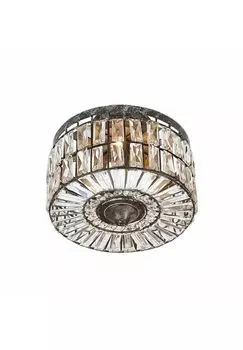 Потолочный светильник Hutton античный серый/прозрачный Loberon, античный серый/прозрачный