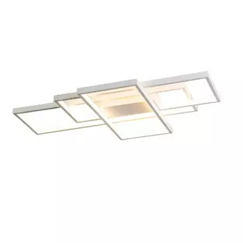 Потолочный светильник KOSILUM, 72x42x6,5 см, белый