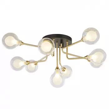 Потолочный светильник KOSILUM, 80x80x35 см, золотой