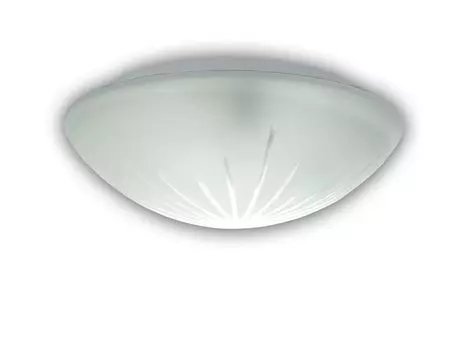 Потолочный светильник, круглая потолочная чаша, сатинированное стекло, кухонный светильник 20см НОВИНКА Niermann Standby