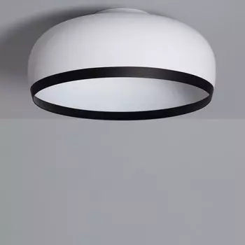 Потолочный светильник круглый алюминиевый 300мм Люстра белый LEDKIA