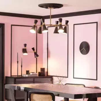 Потолочный светильник LEDKIA, черный