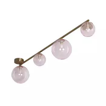 Потолочный светильник LEDKIA, розовый