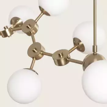 Потолочный светильник LEDKIA, золотой