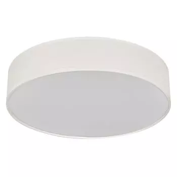 Потолочный светильник LEDVANCE ORBIS PARIS 400 мм, бежевый, цоколь 2XE27, может быть оснащен смарт-лампой, качественный, современный дизайн, с тканевым абажуром, подходит для интерьера, круглый, класс защиты IP20