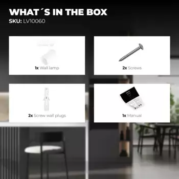 Потолочный светильник Ledvion, белый