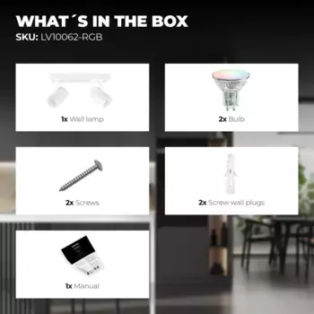 Потолочный светильник Ledvion, белый