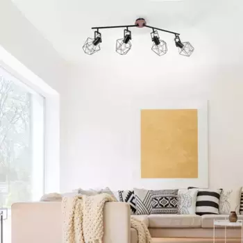 Потолочный светильник LeuchtenDirekt, коричневый