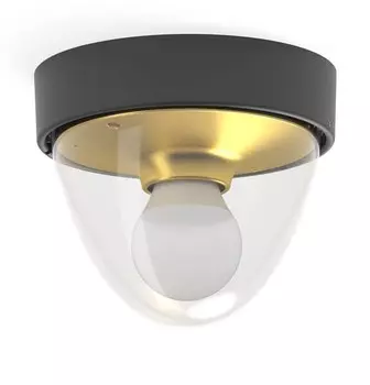 Потолочный светильник Licht-Erlebnisse MAIRA цвет wei/transparent/gold