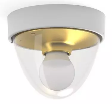 Потолочный светильник Licht-Erlebnisse MAIRA цвет wei/transparent/gold