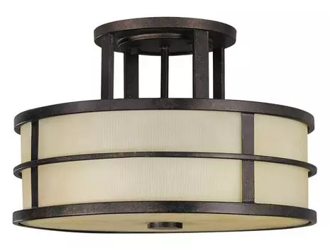 Потолочный светильник Licht-Erlebnisse SHOJI цвет bronze antik/creme