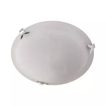 Потолочный светильник Lindby Genoveva белого цвета из стекла