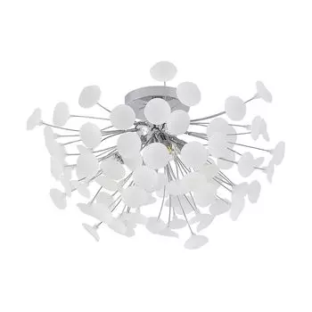 Потолочный светильник Lindby "Юрина" из хромированного металла