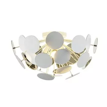 Потолочный светильник Lindby 'Kinan' белого цвета из пластика, белый