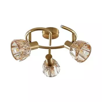 Потолочный светильник Lindby "Коста" золото/латунь из металла