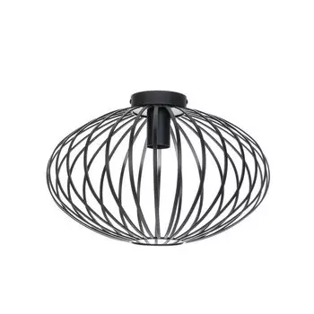 Потолочный светильник Lindby 'Maivi' черного цвета из металла, черный