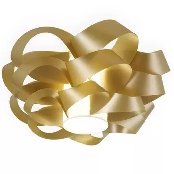 Потолочный светильник Linea Zero Cloud, золотой