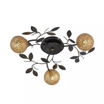 Потолочный светильник Lucande 'Evory' золото/латунь из металла