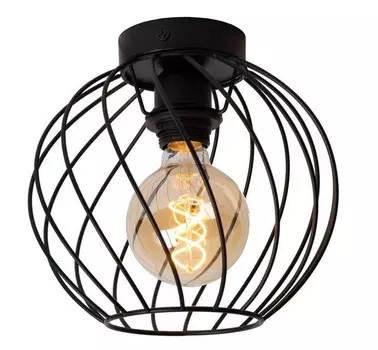 Потолочный светильник Lucide DANZA, черный