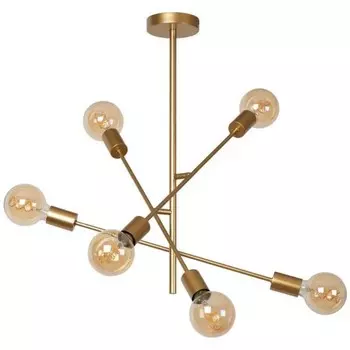 Потолочный светильник Lucide LESTER цвет mattes gold/messing