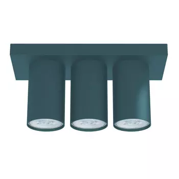 Потолочный светильник Lumicom, 10x25x12 см, синий