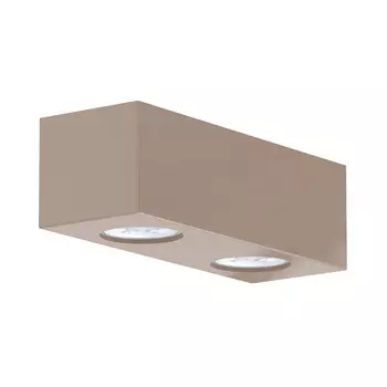 Потолочный светильник Lumicom, 10x25x7 см, серо-коричневый