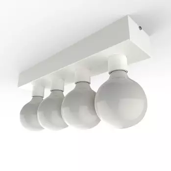 Потолочный светильник Lumicom, 10x45x7,5 см, белый