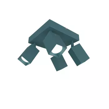 Потолочный светильник Lumicom, 25x25x18 см, синий