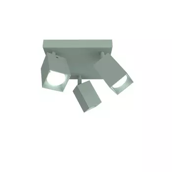 Потолочный светильник Lumicom, 25x25x18 см, зеленый