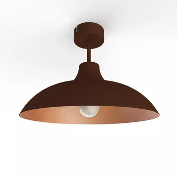 Потолочный светильник Lumicom, 30x30x20 см, коричневый