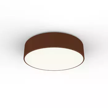 Потолочный светильник Lumicom, 30x30x8 см, темно-коричневый