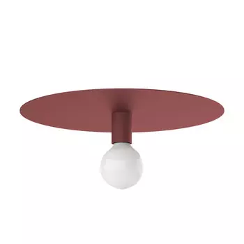 Потолочный светильник Lumicom, 40x40x10 см, красный