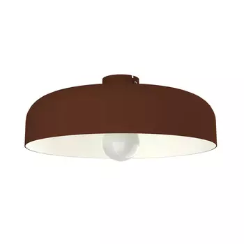 Потолочный светильник Lumicom, 40x40x12 см, темно-коричневый