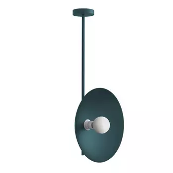 Потолочный светильник Lumicom, 40x40x83 см, синий