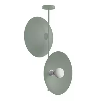 Потолочный светильник Lumicom, 40x40x83 см, зеленый