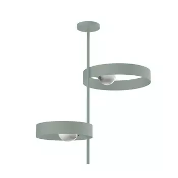 Потолочный светильник Lumicom, 40x70x80 см, зеленый