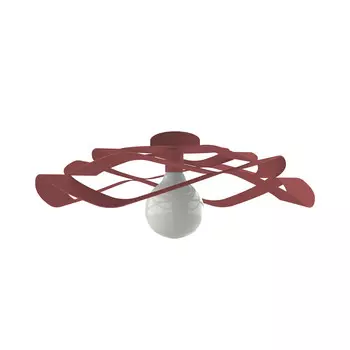 Потолочный светильник Lumicom, 60x60x15 см, красный