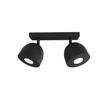 Потолочный светильник Lumicom, 6,5x27x18 см, черный