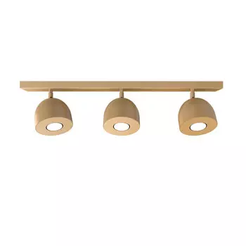 Потолочный светильник Lumicom, 6,5x69x18 см, золотой