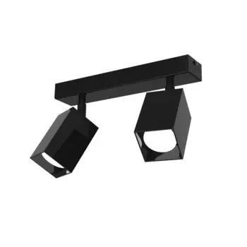 Потолочный светильник Lumicom, 6x27x18 см, черный