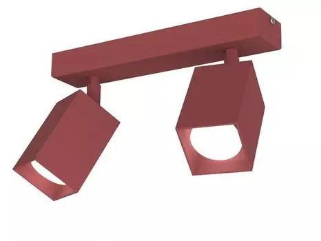 Потолочный светильник Lumicom Brick M, красный