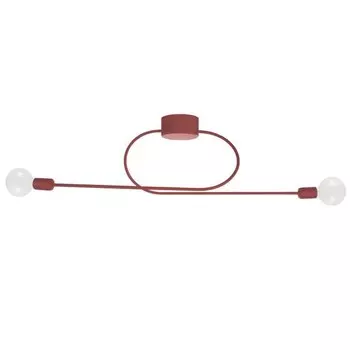 Потолочный светильник Lumicom Duetto, красный