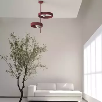 Потолочный светильник Lumicom, красный