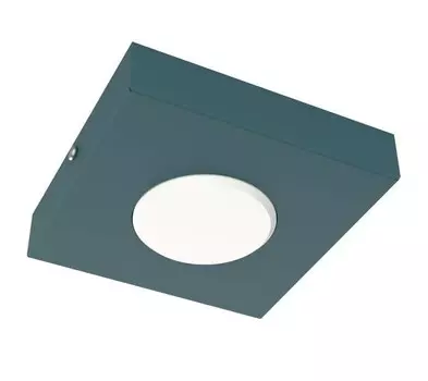 Потолочный светильник Lumicom River Square 1X, синий