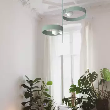 Потолочный светильник Lumicom, зеленый