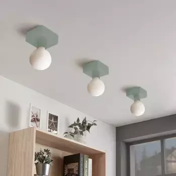 Потолочный светильник Lumicom, зеленый