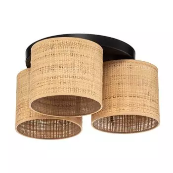 Потолочный светильник Luminex Jovin кремового цвета из металла, черный